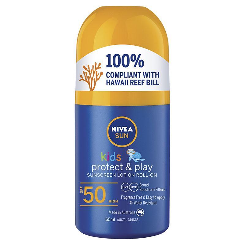 Nivea Sun Kids Caring Lotion Roll On Spf50+ 65ml