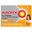 Nurofen Children Chewable Capsules 12 [limited to 2 per order]