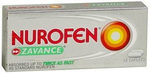 Nurofen Zavance CAPLETS 12 [limited to 5 per order]