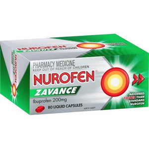 Nurofen Zavance Liquid 80 Capsules