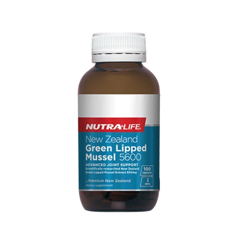 Nutra-Life NZ Green Lipped Mussel 5600 100 capsules