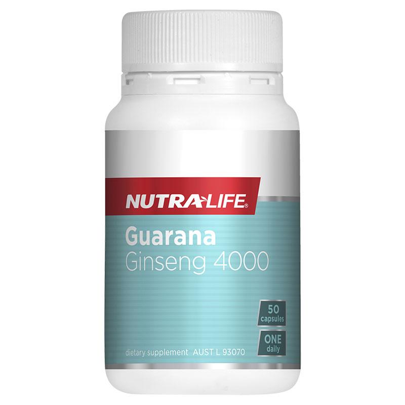 Nutra-Life Guarana Ginseng 4000mg 50caps