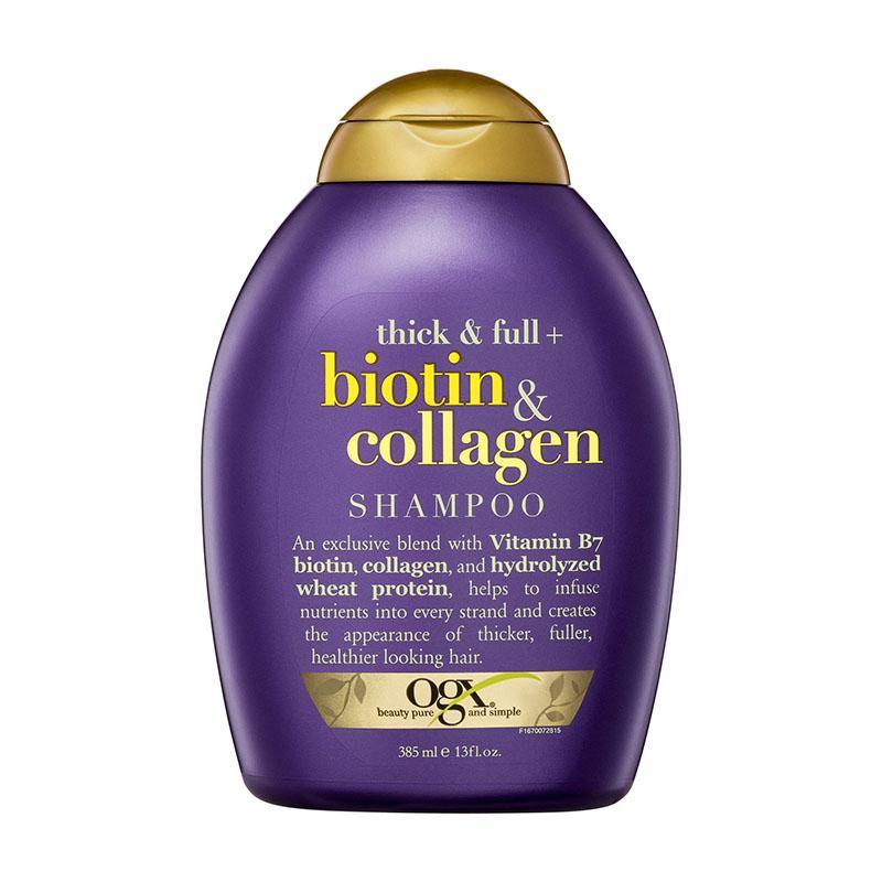 OGX Thick & Full + Biotin & Collagen Shampoo 385ml