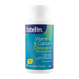 OSTELIN Vitamin D & Calcium tablets 60 chewable