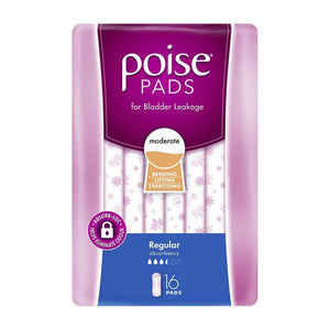 POISE Pads Regular 16