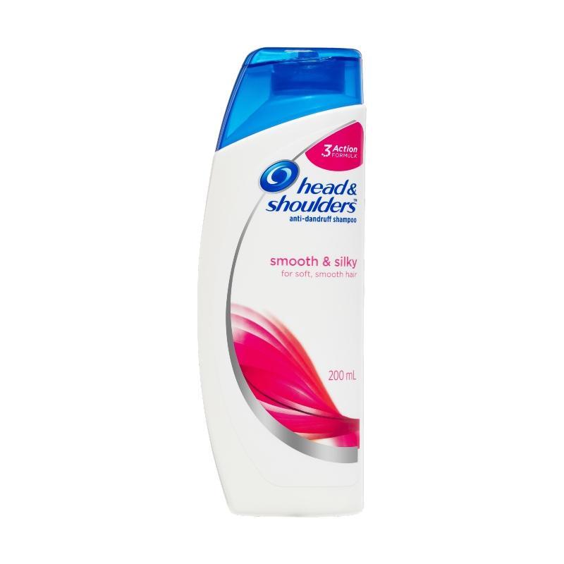 Head & Shoulders Smooth & Silky Anti Dandruff Shampoo 200mL