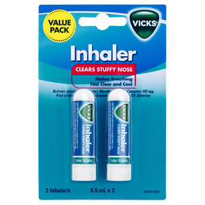 VICKS Inhaler single 0.5ml Twin Pk