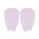 QVS Exfoliating Mitten Pastel Pink