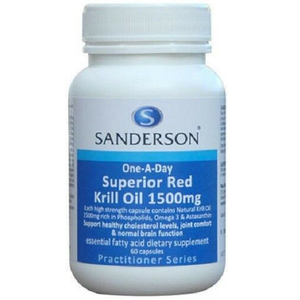 SANDERSON Krill Oil 1500mg 60caps