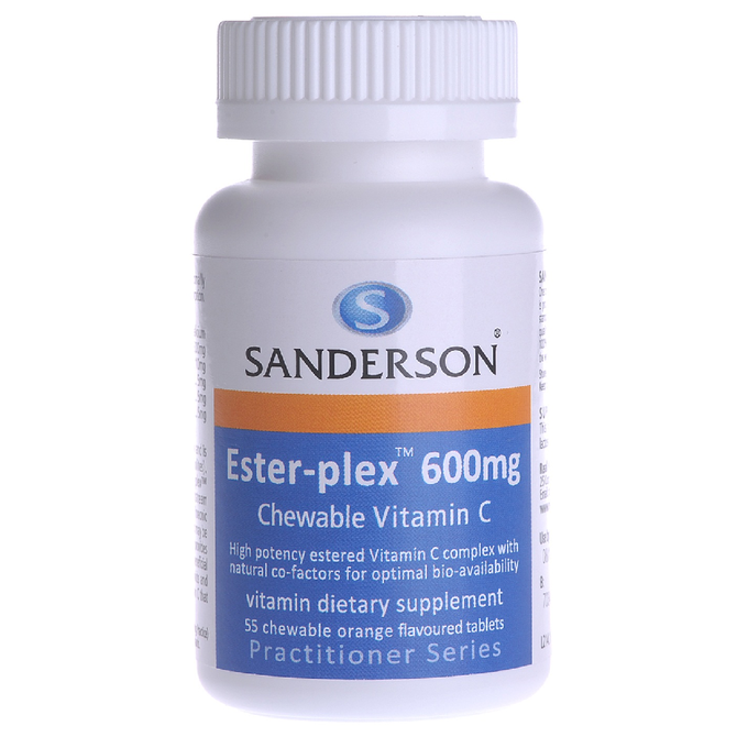 SANDERSON E/P C Ch Orng 600mg 55