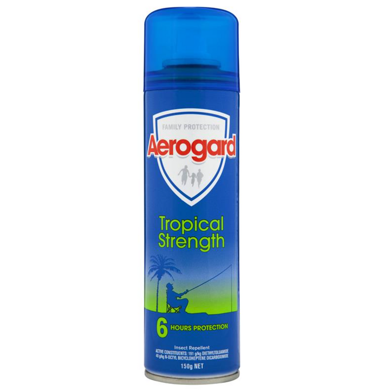 Aerogard Tropical Strength Insect Repellant 150g Aerosol