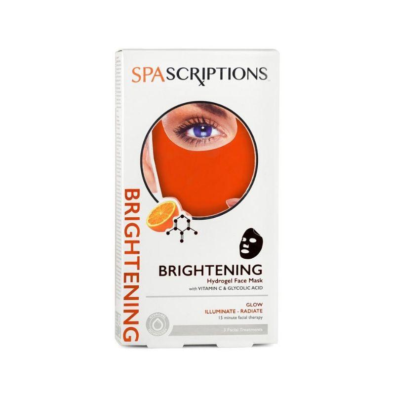 SpaScriptions Hydrogel Brightening Face Mask 3 Treatments