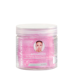 SpaScriptions Collagen Eye Make Up Remover Pads 80 Pieces