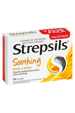 Strepsils Honey & Lemon 36 Lozenges