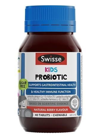Swisse Kids Probiotic Chewable Tablets 40