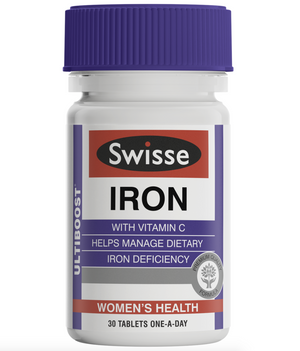 Swisse Ultiboost Iron 30 tablets