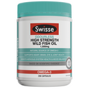 Swisse Ultiboost Odourless High Strength Wild Fish Oil 1500mg 200 Capsules