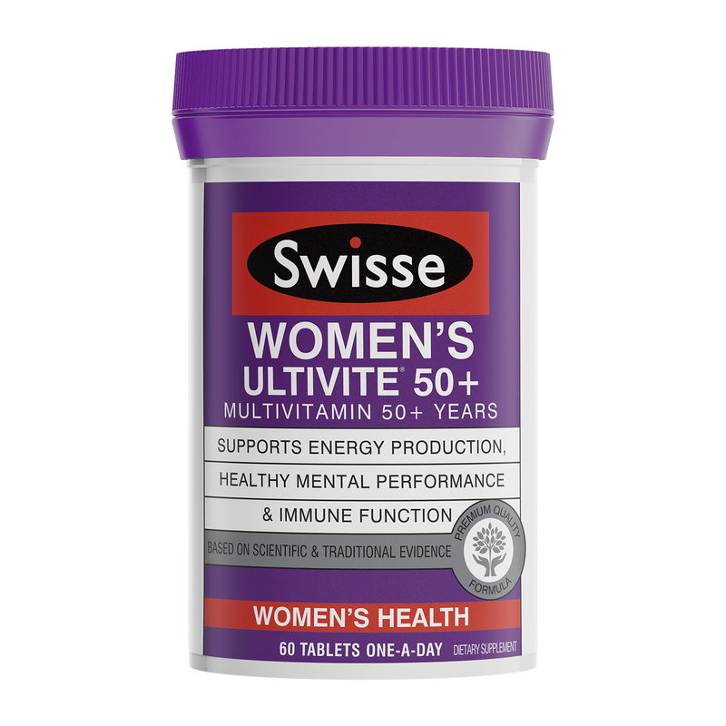 Swisse Womens Ultivite 50+ 60 Tablets