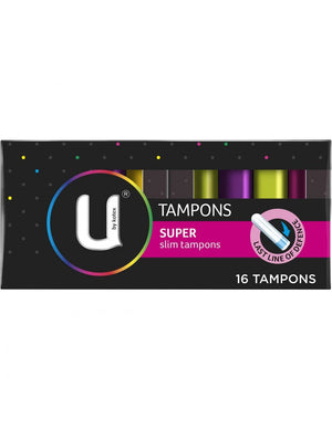 U by Kotex Super Tampons 16 Pack