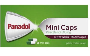 Panadol Mini Capss 500mg 96 Mini Caps limit 1