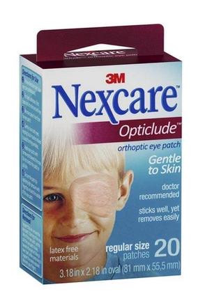 Nexcare Opticlude Orthoptic Eye Patch Regular 20 Pack