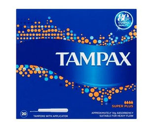 Tampax Super Plus Tampons 20 Pack