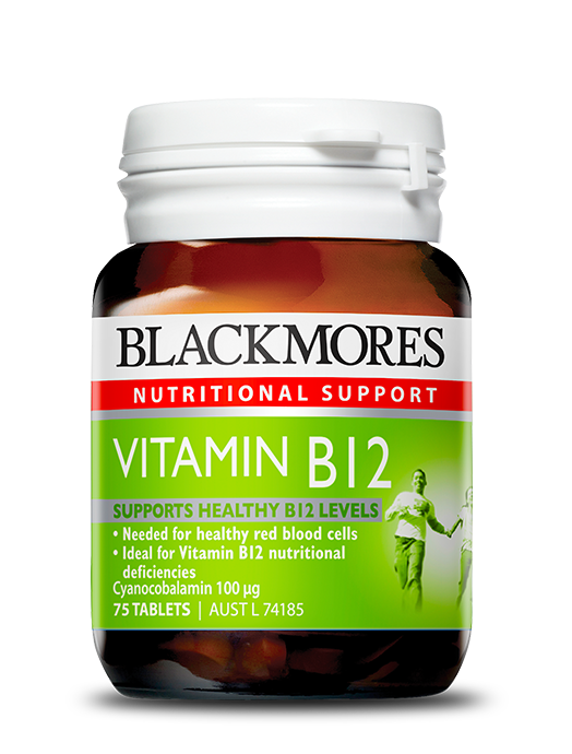 Blackmores Vitamin B12 50mcg 75 Tablets