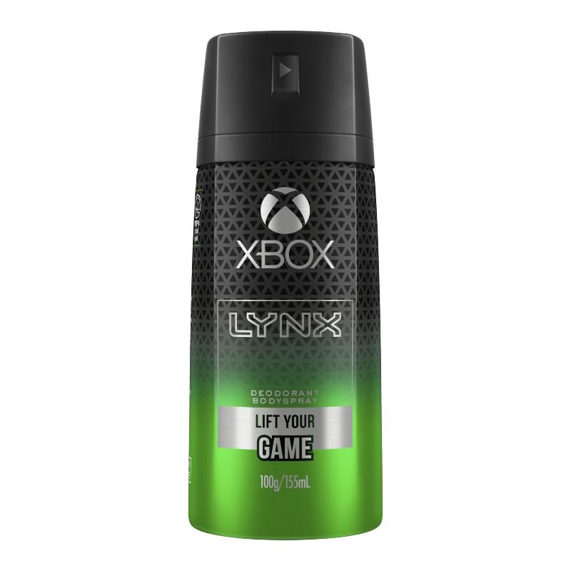 Lynx Men Body Spray Aerosol Deodorant Xbox 155ml