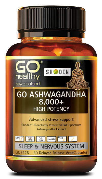 Go Healthy GO Ashwagandha 8000 + Stress & Energy 60 Capsules