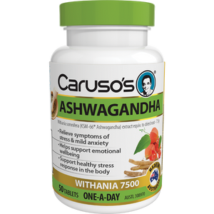 Caruso's Ashwagandha 50 Tablets
