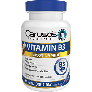 Caruso's Vitamin B3 500mg 60 Tablets