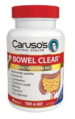 Caruso's Bowel Clear 60 Tablets