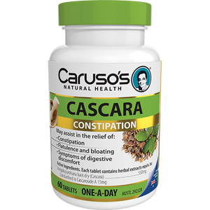 Caruso's Cascara 60 Tablets