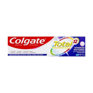 Colgate Total Advanced Whitening Antibacterial Fluoride Toothpaste 115g