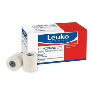 Leukoband Lite Elastic Adhesive Band 7.5cm x 3.5m 16 Rolls