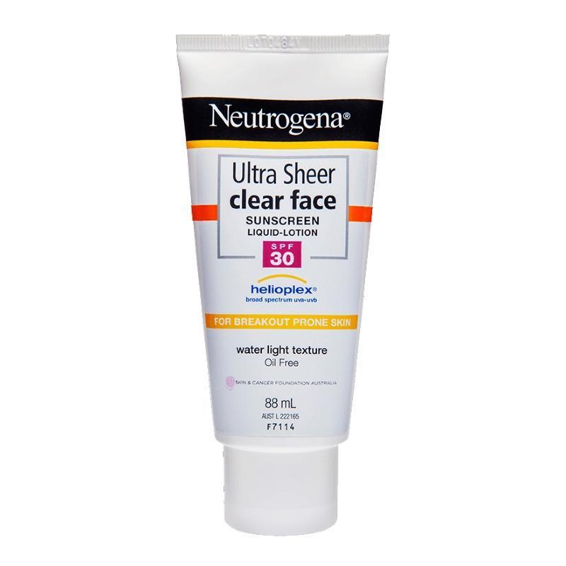 Neutrogena® Ultra Sheer Clear Face Lotion SPF30 88ml