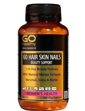 GO Healthy GO Hair Skin Nails Beauty Support Capsules 100