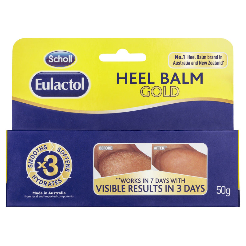 SCHOLL EULACTOL Heel Balm Gold 50g