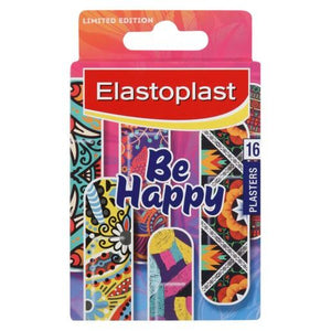 ELASTOPLAST Be Happy Plasters 16 pack