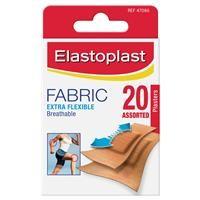 ELASTOPLAST Fabric Extra Flexible Strip Assorted 20 pack