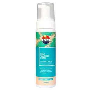 LE TAN Coconut Water Tanning Foam 200ml