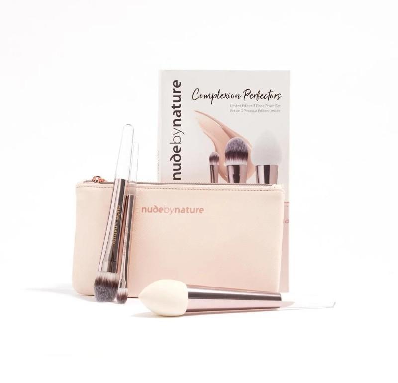 NUDE BY NATURE Limited Edition Complexion Perfectors Brush Set