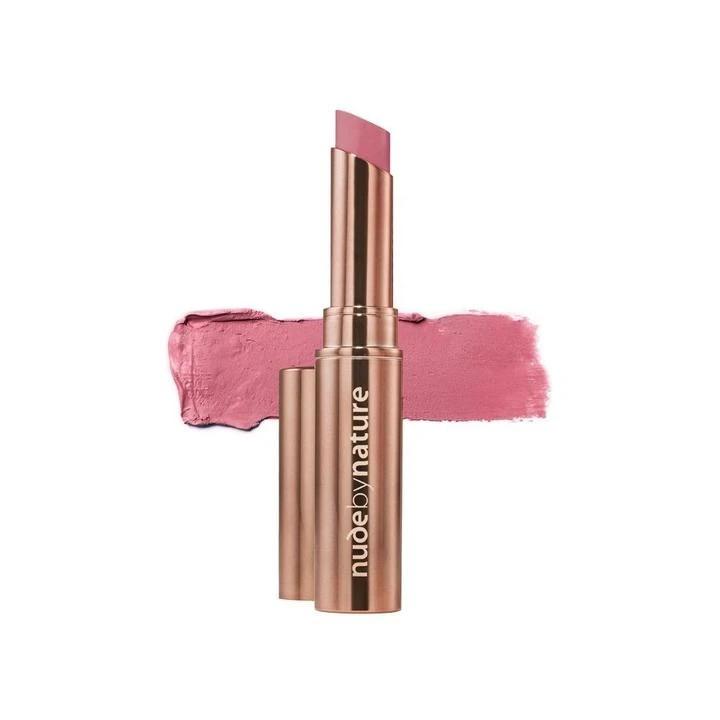 NUDE BY NATURE Creamy Matte Lipstick Coral Pink