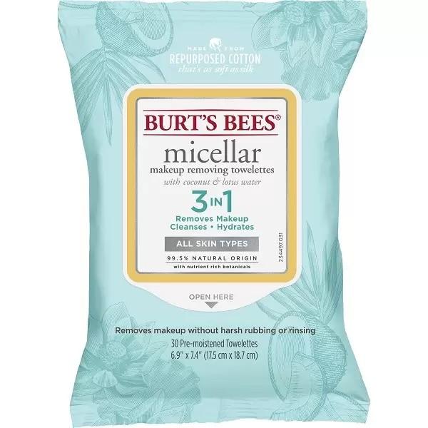 BURTS Micellar Cleans Towelettes 30