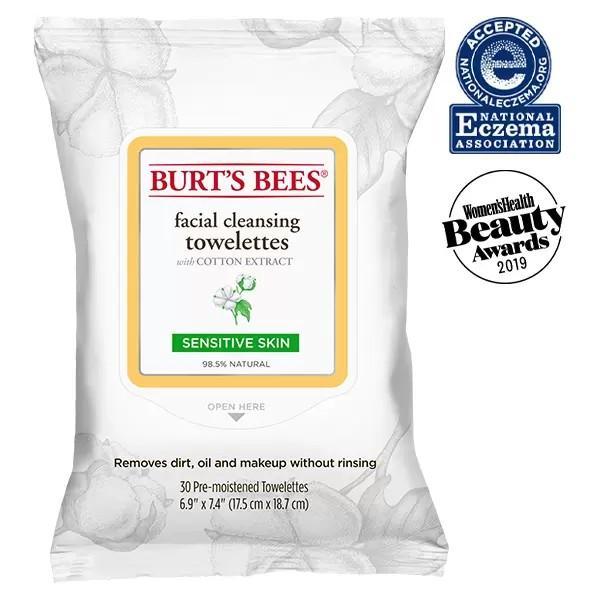 BURTS Sens. Facial Cleans Wipes