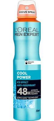 L'Oreal Men Expert Cool Power 48H Anti-Perspirant Deodorant Spray 250ml