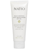 NATIO Daily Defence Face Moisturiser SPF 50+ 100ml