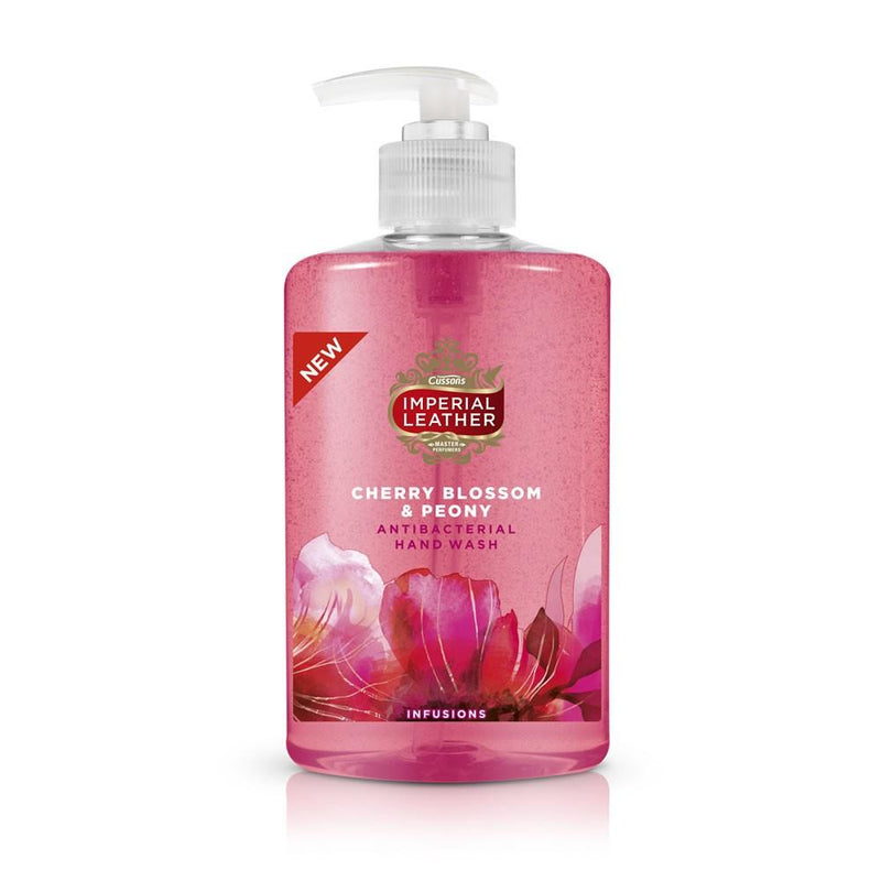 IMPERIAL LEATHER Antibacterial Cherry Blossom and Peony Hand Wash 300ml