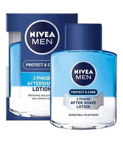 NIVEA Men's Protect & Care 2 Phase After Shave Lotion 100ml