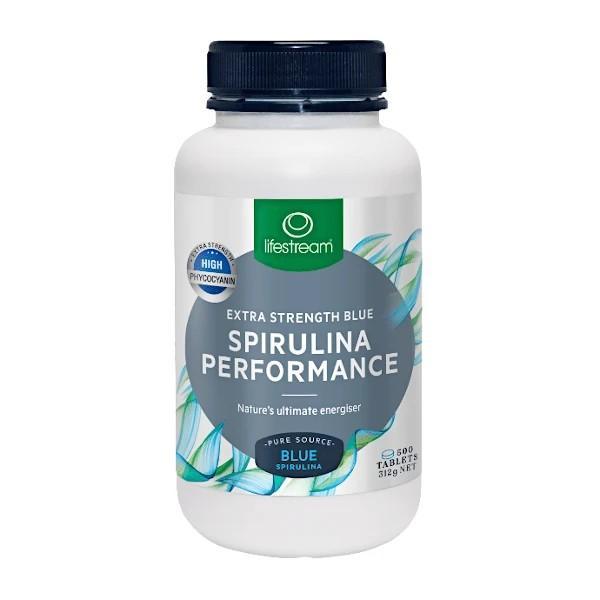 LifeStream Spirulina Blue Performance (Extra Strength) 500tabs